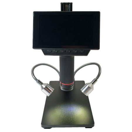 VIVIDIA Digital Microscope, 560x 3M 1080P, Manual Focus, 5" LCD, HDMI/LCD/USB HM 302